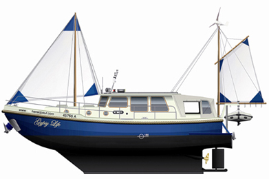 Gypsy-grafiikka – 31. tammikuuta 2012: Diaesitelmä Yachtclub Darmstadtissa