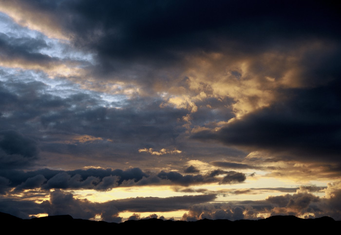 Norwegen Abendhimmel – Expedition Eis