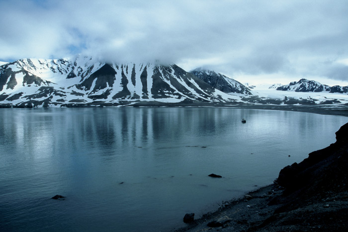 Spitzbergen Gåshamna Bucht – Expedition Eis
