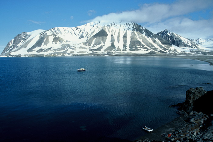 Spitzbergen Gåshamna Bucht – Expedition Eis