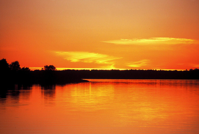 Schweden Sonnenuntergang – Tour Lappland